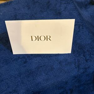 Dior White Display Card
